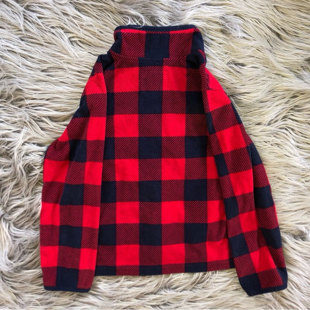 Kids Fleece Jacket Layering Bundle in Blue, Camo, and Lumberjack Plaid; Size 6 - Picture 6 of 12